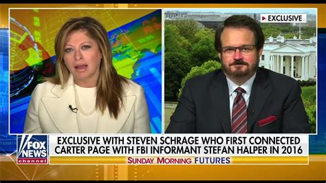 Steven Schrage On Relationship With Carter Page Fbi Informant Stefan