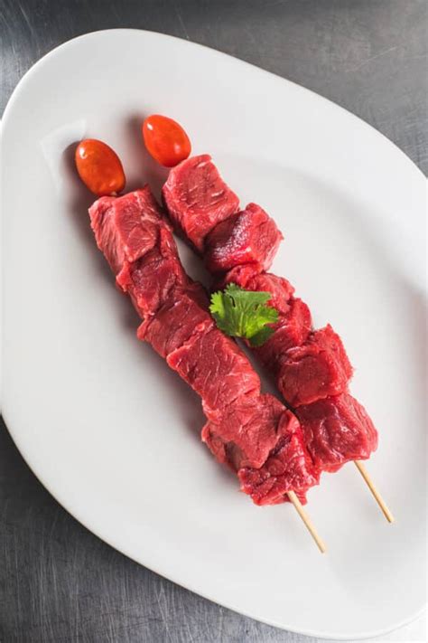 Brochettes De Boeuf Nature Halal Chez Vous