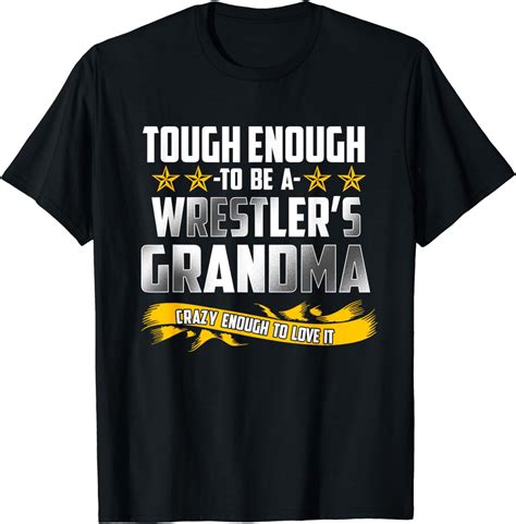 Wrestling Grandma Funny Wrestler T Shirt Gift Walmart