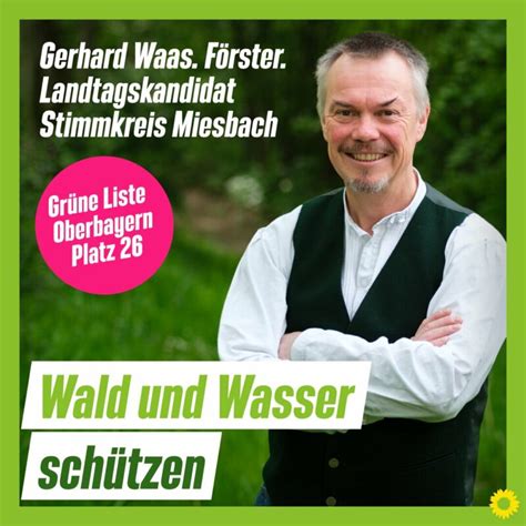 Wald Und Wasser Schützen Gruene Miesbachde