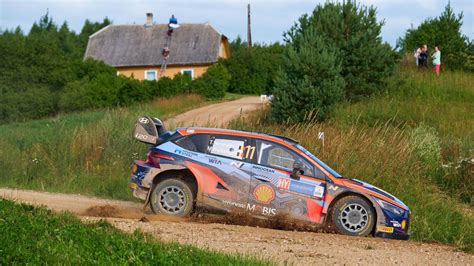 WRC Estonie Rovanpera Meilleur Temps Du Shakedown Devant Neuville