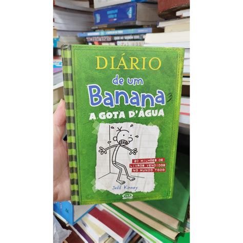 Diário de Um Banana A Gota D Agua Capa Dura N3 Shopee Brasil