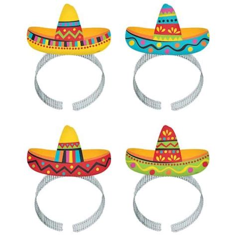 Find The Cinco De Mayo Sombrero Headbands Ct At Michaels