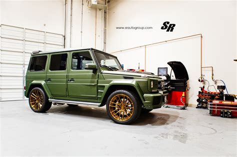 Military Green G Amg With Unassorted Wheels Autoevolution