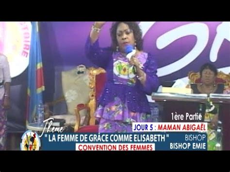 Clôture ABIGAËL 1ère Partie avec Bishop Émie KUTINO FEMME DE GRÂCE