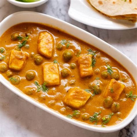 Matar Paneer Recipe Punjabi Mutter Paneer