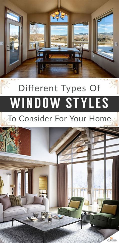 Guide to Different Types of Windows for Your House | New home windows ...