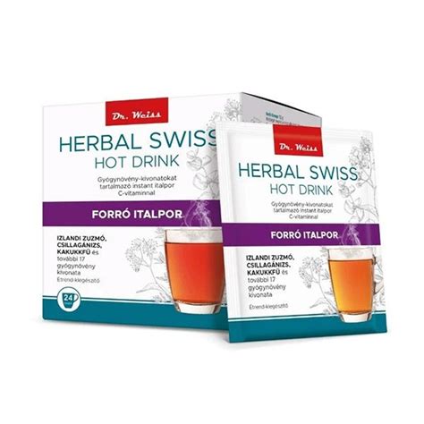 Herbal Swiss Hot Drink forró italpor x Mpatika hu