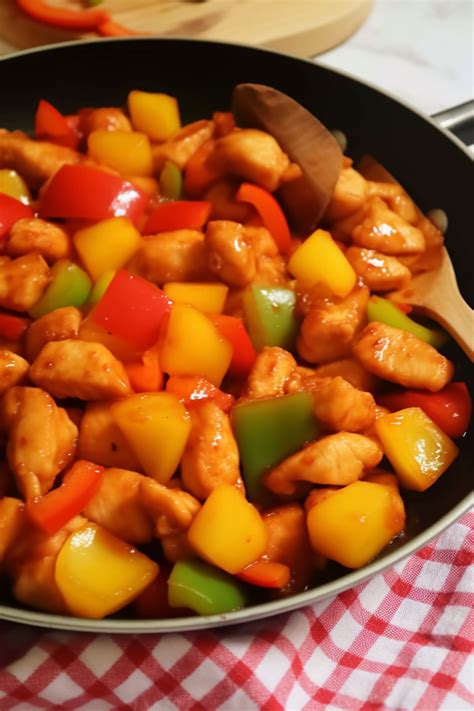 Sweet And Sour Chicken Recipe