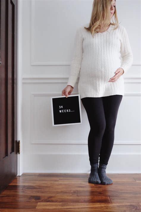 Pregnancy Post 34 Weeks Kristina Lynne