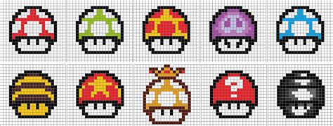 8 Bit Mario Mushrooms 10 P By Aniles18 On Deviantart