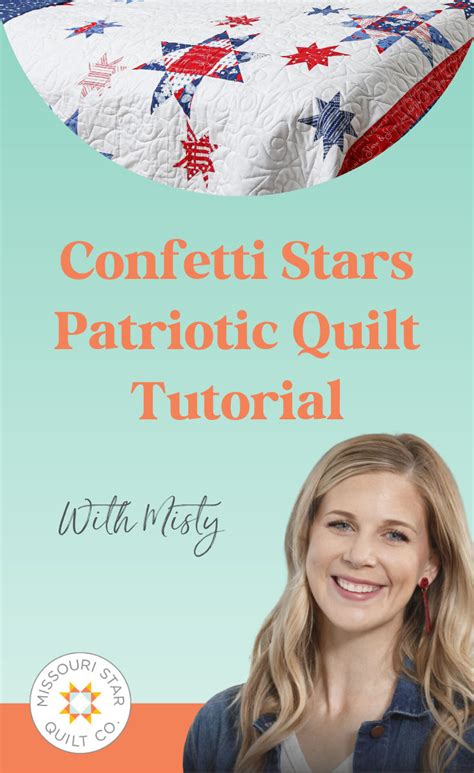 Make A Confetti Stars Patriotic Quilt For 4th Of July Patchwork