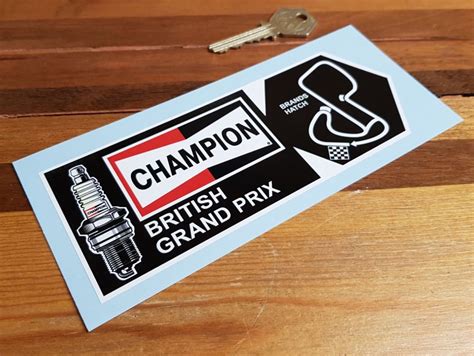 Champion Spark Plugs Automotive Stickers