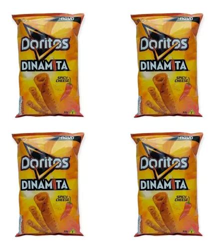 Doritos Dinamita Kit Com 4 Unidades De 84g Mercadolivre