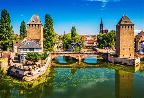 Medieval Bridge In Strasbourg France Jigsaw Puzzle In Bridges Puzzles