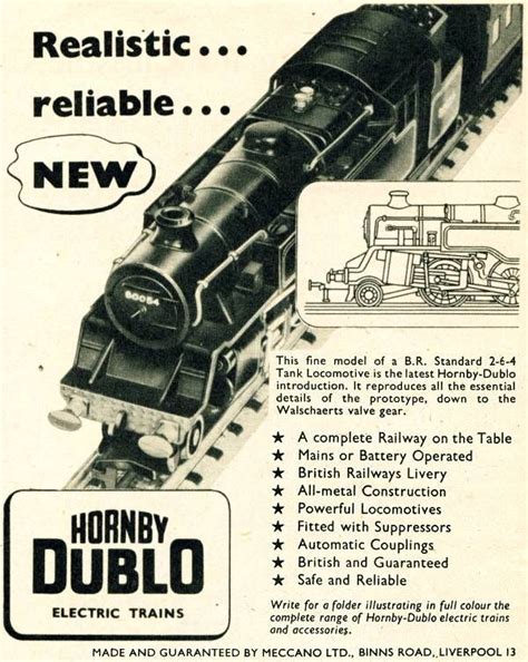 Hornby Dublo | Hornby, Model train layouts, Vintage train