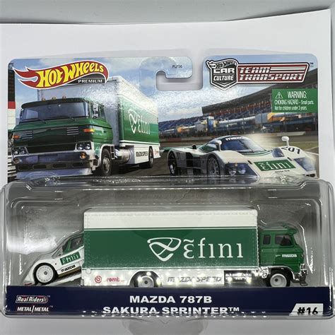 Hot Wheels Team Transport Mazda B Sakura Sprinter Kuruma