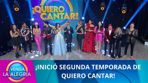 Arranca Segunda Temporada De Quiero Cantar Programa Octubre