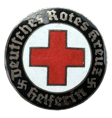 IMCS Militaria Deutsches Rotes Kreutz Helferin Badge