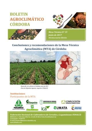 Bolet N Agroclim Tico C Rdoba Pdf