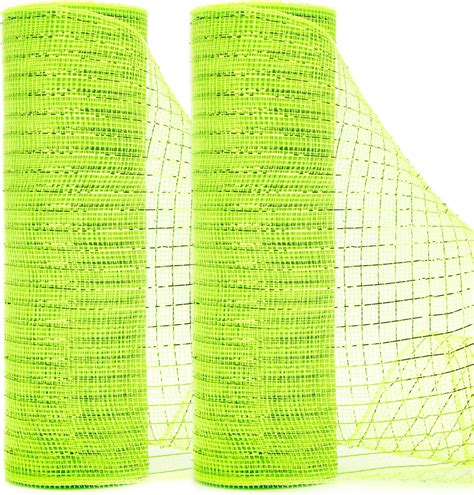 Amazon 10 Inch X 30 Feet Deco Poly Mesh Ribbon 10 Inch X 10 Yards