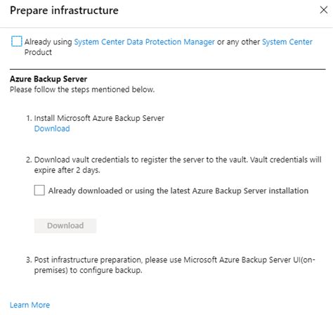 Set Up Azure Backup Server For Azure Vmware Solution Azure Vmware