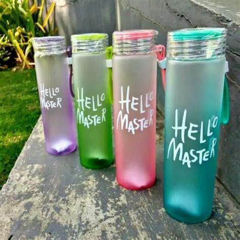 Botol Hello Master Warna 480 Ml Air Minum Bottle Pouch Botol Hello