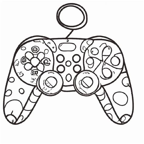 40 Desenhos De Controle De Videogame Para Imprimir E Colorir Pintar