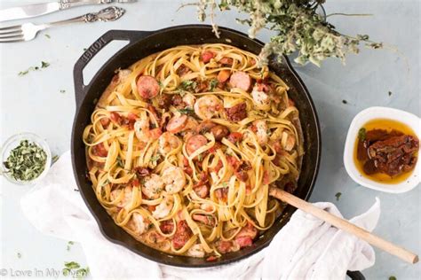 Shrimp And Sausage Pasta Love In My Oven