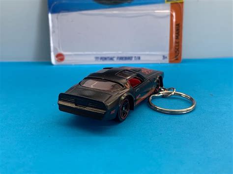 Hot Wheels 77 Pontiac Firebird Trans Am Keychain Etsy