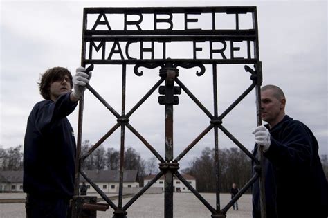 Stolen Nazi Gate Returned To Dachau Bbc News