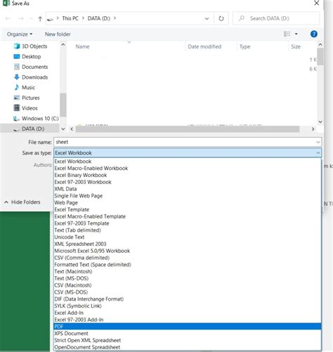 H Ng D N C Ch Chuy N File Excel Sang Pdf D D Ng V N Gi N