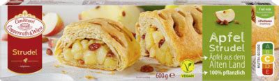 Veganer Apfel Marzipan Strudel 550g Coppenrath Wiese