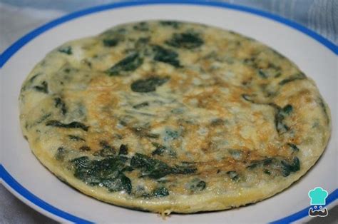 Tortilla De Espinacas ¡lista En 15 Minutos