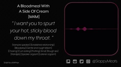 M M Vampire Boyfriend Wakes You Up For Rough Sex And Feeding Audio ASMR Pornhub Gay