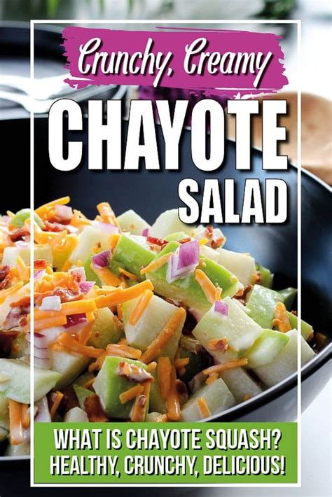 Introducing Chayote Salad A Delicious Summer Squash Recipe