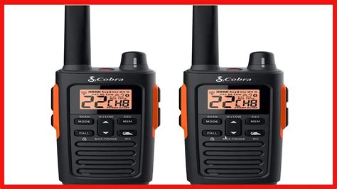 Great Product Cobra Rx Waterproof Walkie Talkies Rechargeable