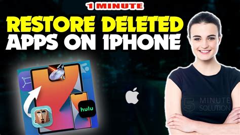 How To Restore Deleted Apps On Iphoneipad 2024 Youtube