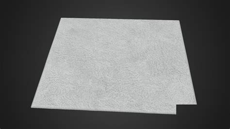 Game Ready White Fur Rug 3d Model Turbosquid 2094830