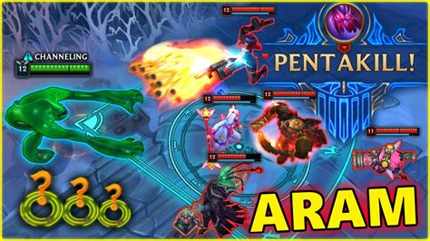 ARAM FUN Best LOL PENTAKILL Moments 2022 34 YouTube