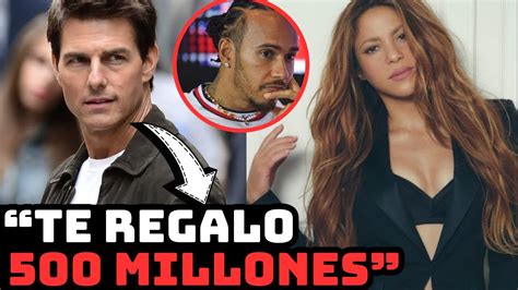 Shakira Siendo Muy Loba Entre Tom Cruise Y Hamilton Ya Confirma