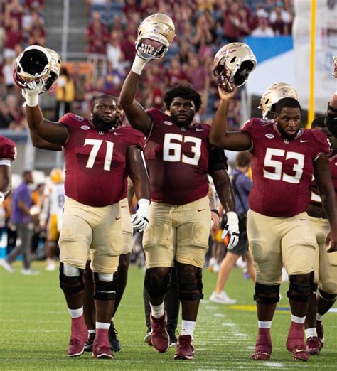 Non Traditional But Stout FSU Offensive Line Showing Paved The Way Vs