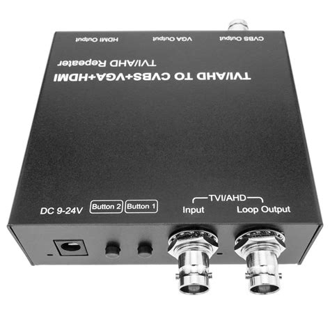 Conversor Adaptador De V Deo Hd Coaxial Tvi Cvi Y Ahd A V Deo Hdmi Cvbs