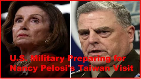 U S Military Preparing For Nancy Pelosis Taiwa Understanding Japan