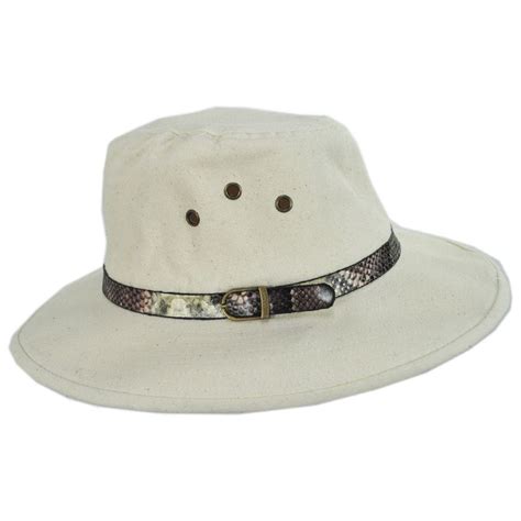 Smithsonian Anaconda Cotton Outback Hat Casual Hats