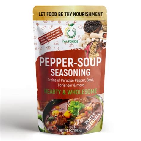 Iya Foods Pepper Soup Seasoning 2 Oz Kroger