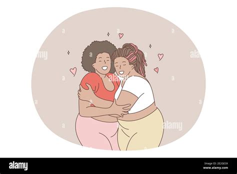 Overweight Obesity Plus Size Women Concept Stock Vector Image And Art