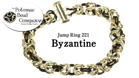 How To Make A Byzantine Bracelet Youtube