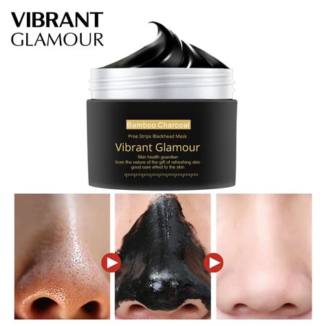 Vibrant Glamour Blackhead Mask Remover Face Black Acne Blackhead Nose