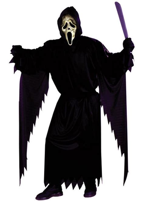 Kids Scream Zombie Ghost Face Halloween Costume Kids Size Scream ...